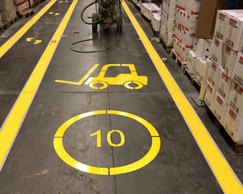 fabrika yol Çizgileri - Fabrika 10 Hiz Limiti fabrika yol cizgileri 2 scaled 500x400 - Galeri