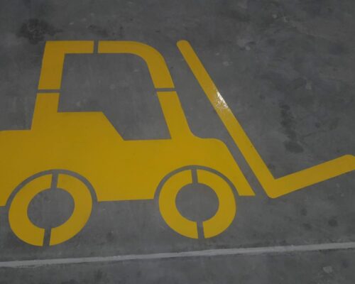 fabrika yol Çizgileri - Fabrika forklift Fuguru fabrika yol cizgileri 1 500x400 - Galeri