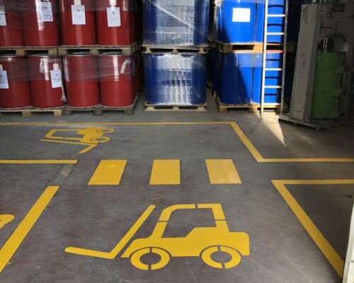 fabrika yol Çizgileri - Fabrika forklift Fuguru fabrika yol cizgileri 2 scaled 500x400 - Galeri