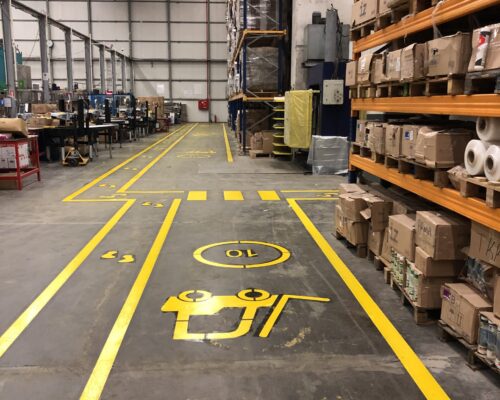 fabrika yol Çizgileri - Fabrika forklift Fuguru fabrika yol cizgileri 5 scaled 500x400 - Galeri