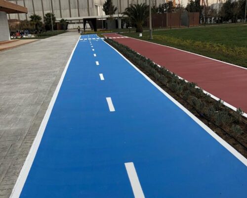 fabrika yol Çizgileri - Bisiklet Yolu Boyama ve Asfalt Uygulama bisiklet yol cizgileri erb fabrika yol cizgisi 2 500x400 - Galeri