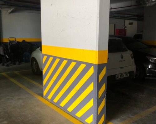 fabrika yol Çizgileri - Otopark Duvar Kolon Uygulamalari erbfabrikacizgisi kapali otoparak cizgisi 12 500x400 - Galeri