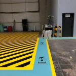 Fabrika içi yürüyüş yolları