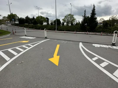 Tek Komponentli Yol Çizgi Boyası Uygulaması ve Ekonomik Zemin Çözümleri ERB Trafik