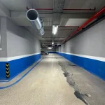 Kapalı Otopark Kolon ve Duvar Boyama