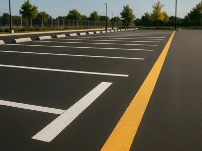 MMA esaslı çift komponent yol çizgi boyası uygulamaları ERB Trafik 2026 otoyol ve şehir içi profesyonel serme çalışması