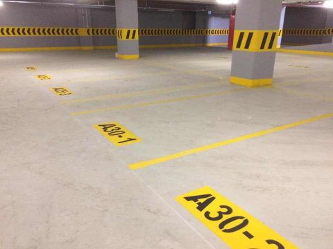Açık ve Kapalı Otopark Zemin Numaralandırma Uygulamaları