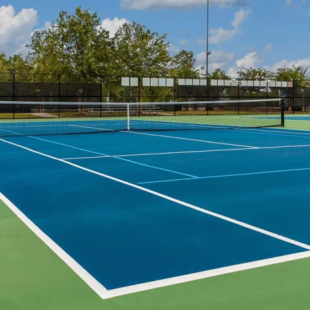 Tenis kortu boyama ve akrilik zemin kaplama ERB Trafik 2026 profesyonel spor sahası uygulaması